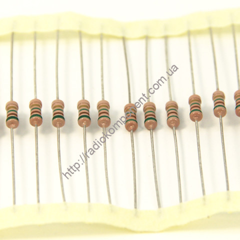 Resistor MLT-0.25 5.1 MΩ (+/-5%)