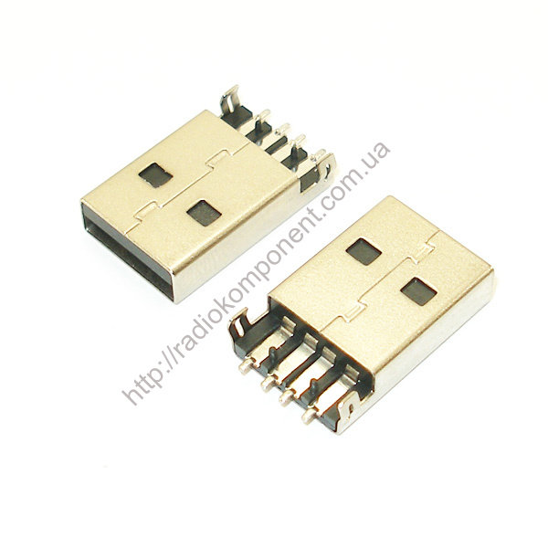 USB 2.0 connector (USB-A-M07 DEEP TYPE for smd flash drive)