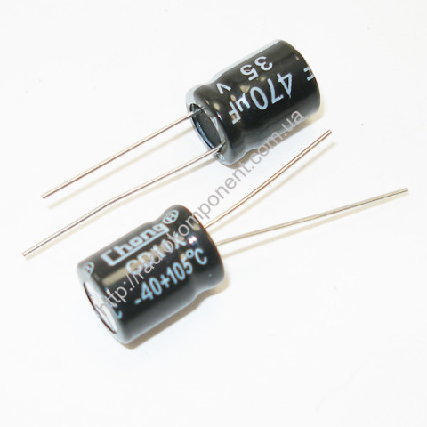 Конденсатор 470mF 35V 10x13mm