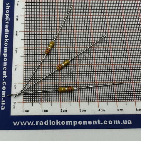 Резистор (+/-5%) 0,5Вт 0,22 Ом Ø2,8x8mm mini size
