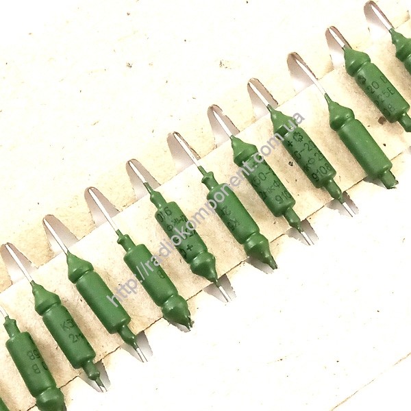 Capacitor K50-20V 2mF 25V 5x15mm