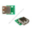 USB-AF PCB socket on the board