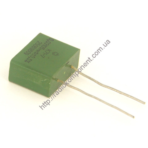 Capacitor K71-7 0.03105 microfarad 250v 0.5%