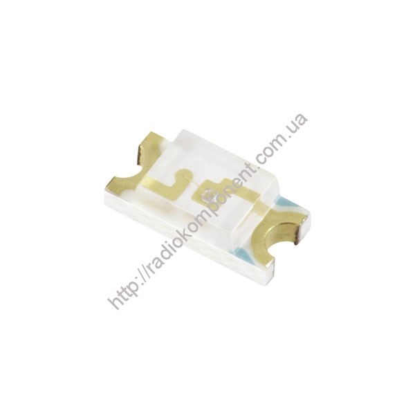 Светодиод SMD 1206 желтый 586-588nm
