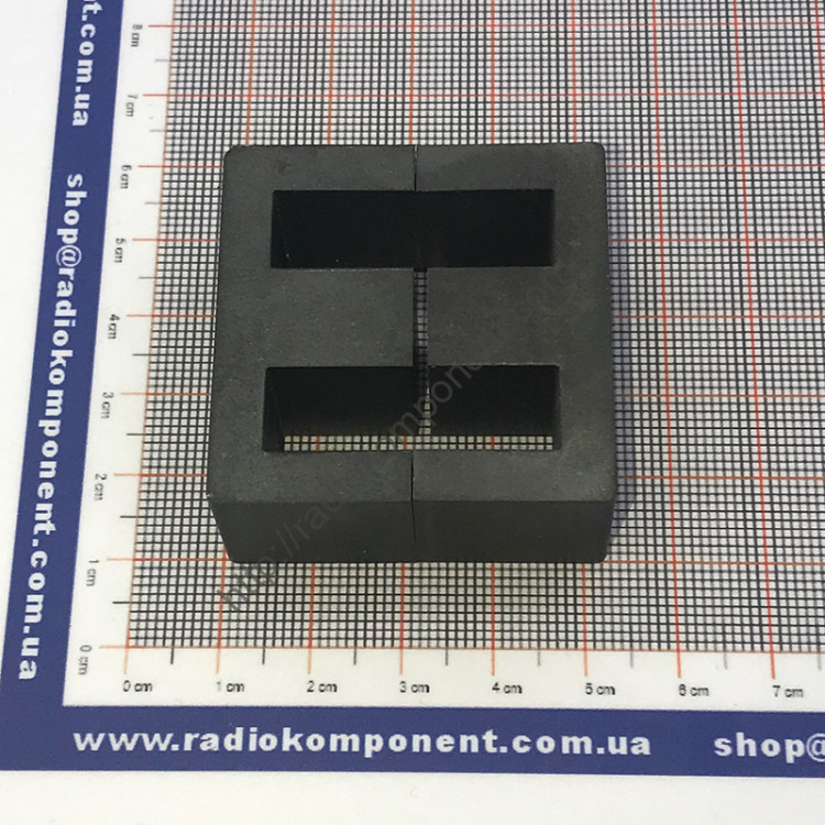 М2500НМС2, Ш12х20 (=E42/21/20) clearance 1.0 (set), Ш-shaped ferrite core