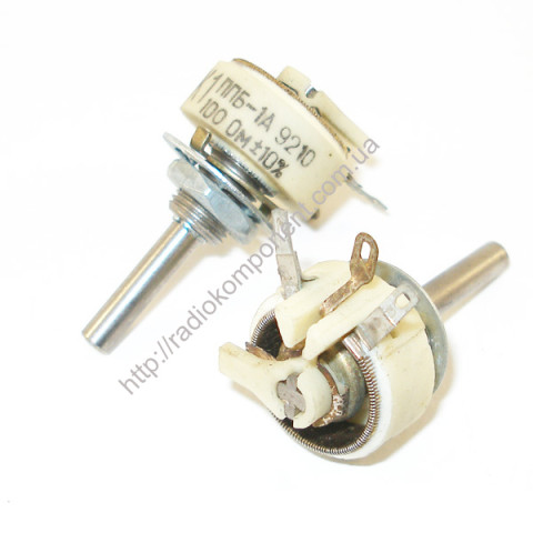 Variable resistor PPB-1A 1W 100 Ohm 10%