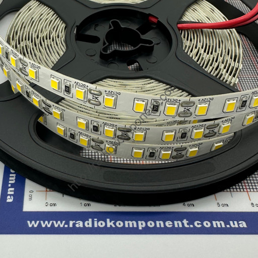 600NW3528-12 (4000K-4500K) нейтральна біла світлодіодна стрічка smd3528, 1 метр