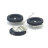 R1001G22B1, 2 x 1 kOhm, variable resistor, D=16mm