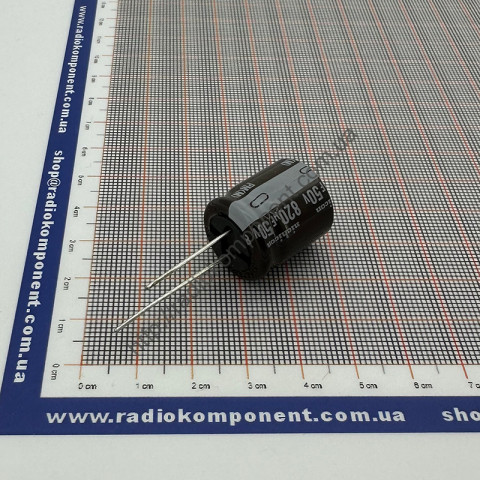 Конденсатор 820mF 50V 18x20mm (UPM1H821MHD6) Nichicon