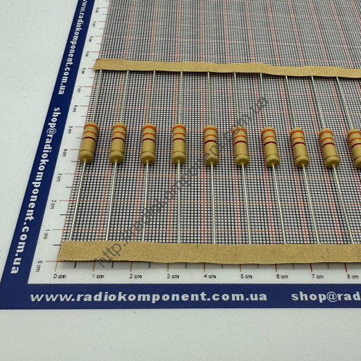Resistor (+/-5%) 2W 3,3 kOhm Ø5x15mm (CFR2W3K3J)