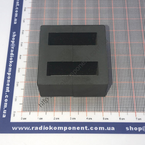 М2500НМС1-14, Ш12х20 (=E42/21/20) без зазору (комплект), Сердечник феритовий Ш-подібний
