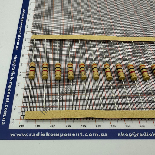 Resistor (+/-5%) 2W 3,0 kOhm Ø5x15mm (CFR2W3K0J)